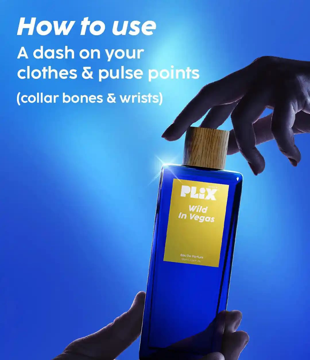 PLIX  THE PLANT FIX WILD IN VEGAS LONG LASTING EAU DE PARFUM - 100ML