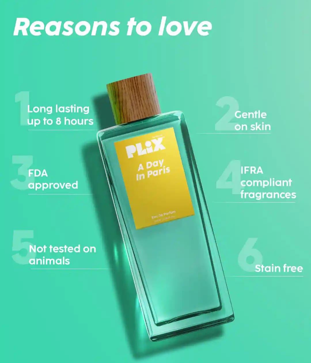 PLIX THE PLANT FIX A DAY IN PARIS EAU DE PERFUM 100ML