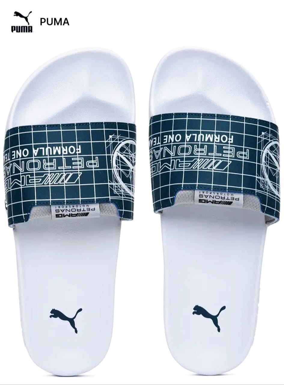 puma men MAPF1 Leadcat 2,0 in unisex white slippers